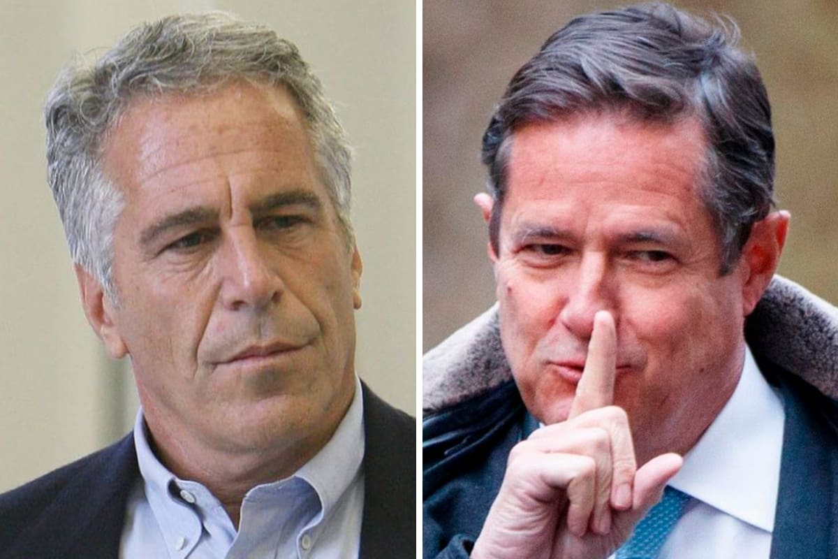 Jeffrey Epstein y Jes Staley