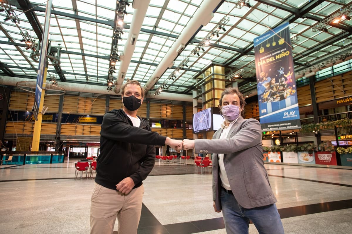 Jeffrey Mitchell (CEO de Nike Cono Sur) y Arnaldo Jawerbaum (COO de IRSA)