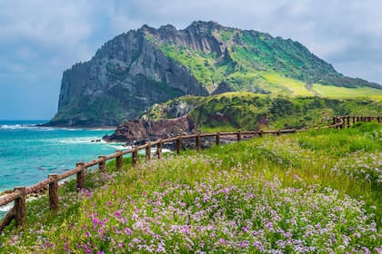 Jeju Island la isla más grande de Corea del Sur y sirvió como locación para cientos de series y películas.