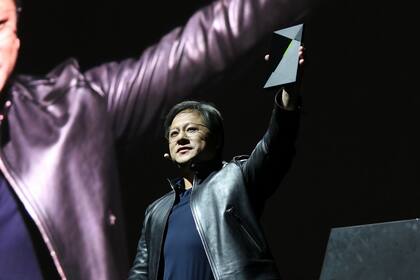 Jen-Hsun Huang, CEO de Nvidia, presenta la nueva edición de la consola Shield