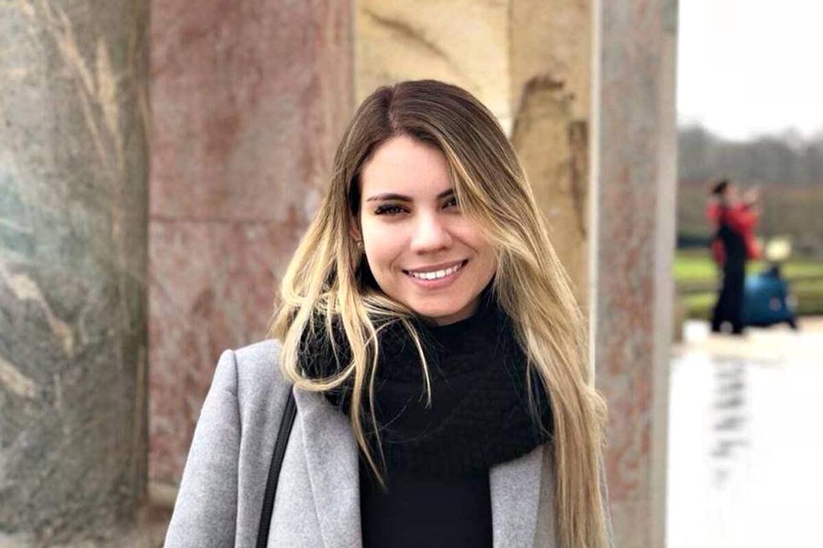 Jeniffer Pereira Melgaço, de 28 años, se infectó en un viaje a Lombardía