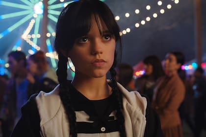 Jenna Ortega como Merlina