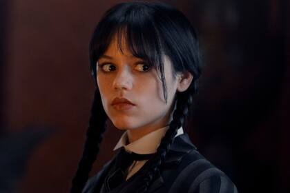 Jenna Ortega en Merlina, uno de los títulos más vistos de la primera mitad de 2023