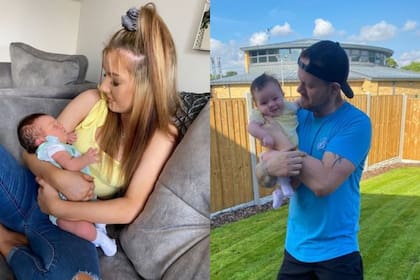 Jenni y Richard cuidan de la pequeña Isla para poder darle un respiro a Charmaine, su hija de 17 años