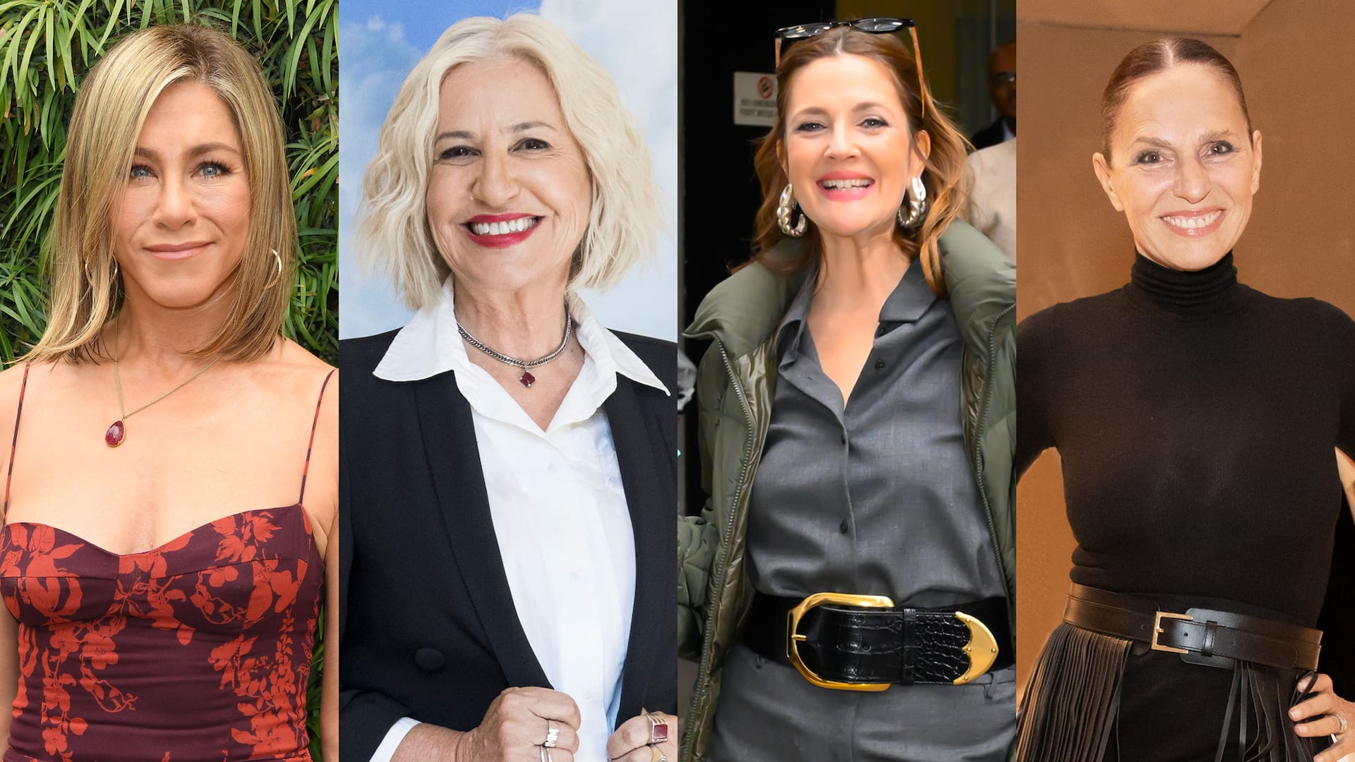 Jennifer Aniston, Mercedes Morán, Drew Barrymore y Ginette Reynal: algunas de las celebrities que no tienen miedo de hablar del tema