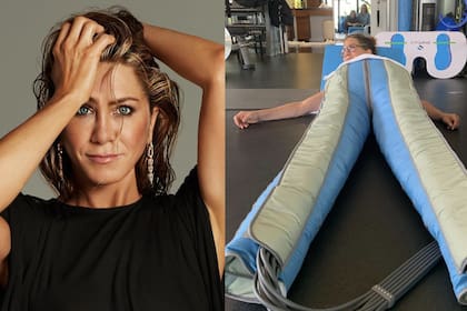 Jennifer Aniston se realizó un procedimiento de belleza llamado terapia de compresión