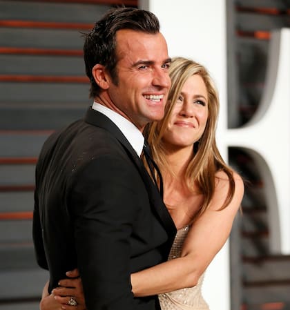 Jennifer Aniston y Justin Thereaux estuvieron casados de 2015 a 2018