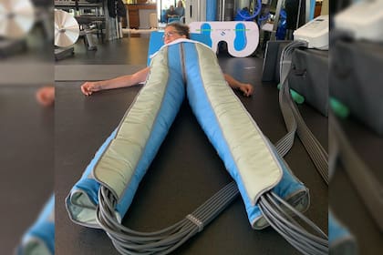 Jennifer Aniston y su terapia de compresión durante las vacaciones