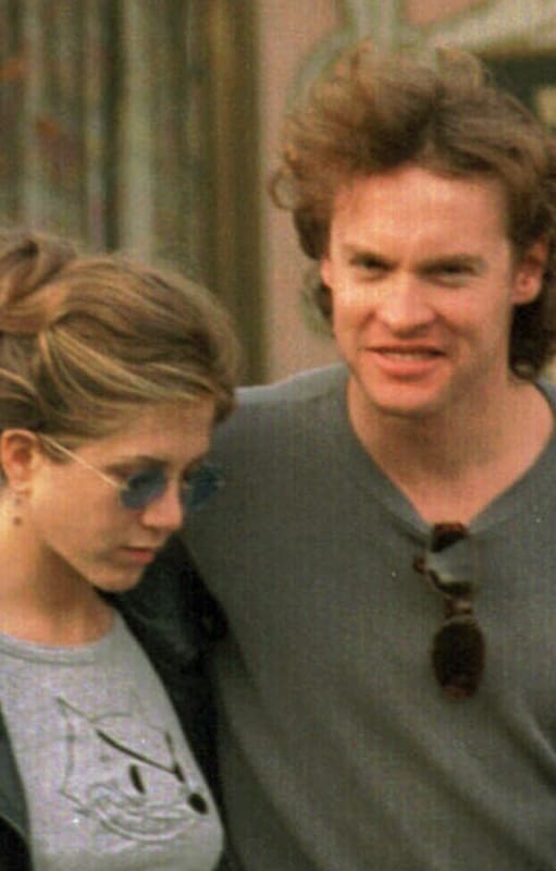 Jennifer Aniston y Tate Donovan volvieron a trabajar juntos, después de separarse