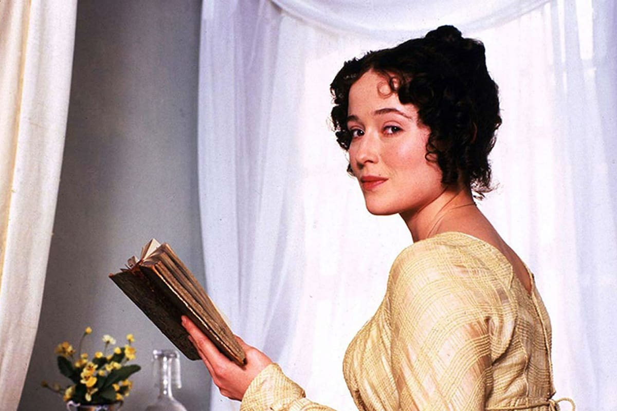 Jennifer Ehlen en la adaptación que hizo Andrew Davis de Orgullo y prejuicio para televisión