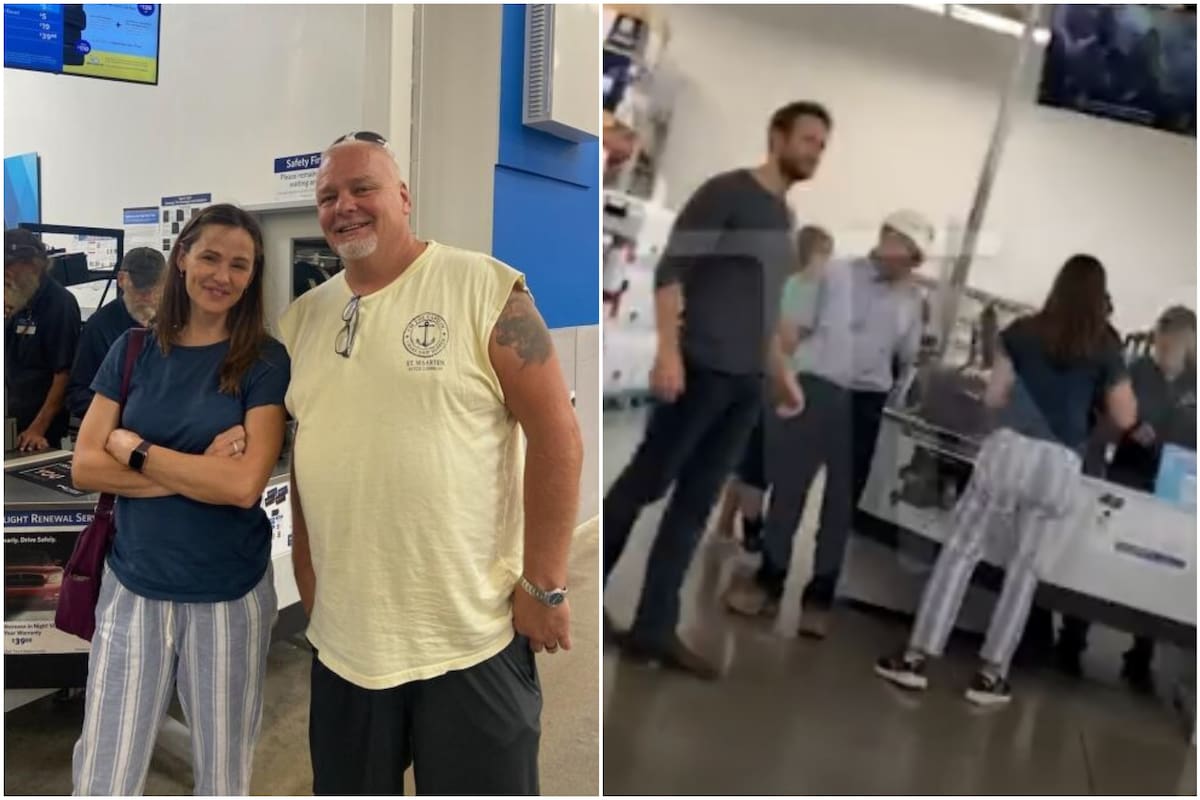 Jennifer Garner fue captada en una situación cotidiana mientras Ben Affleck y JLo se casaban