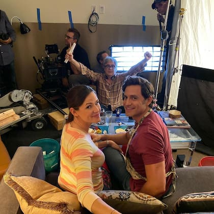Jennifer Garner y Édgar Ramírez compartieron créditos en la película ¡Hoy sí!