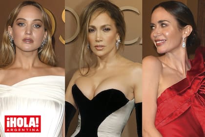 Jennifer Lawerence, J. Lo y Blunt deslumbraron con sus imponentes looks de Alta Costura