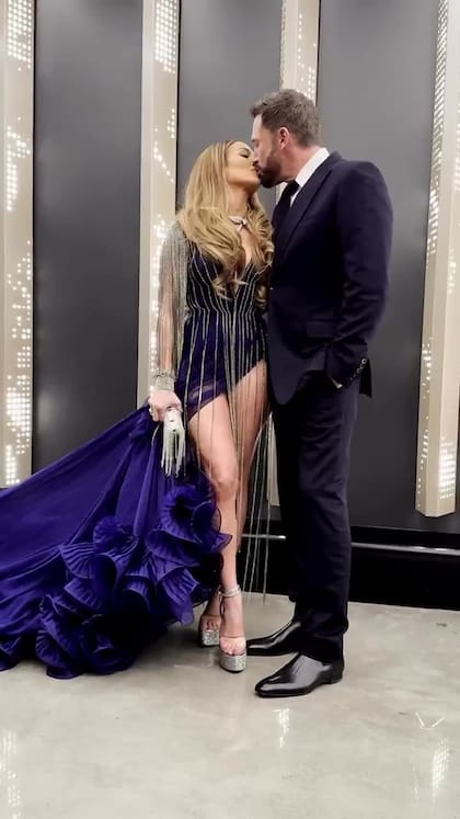 Jennifer Lopez agradeció el esfuerzo de Ben Affleck por acompañarla a los Grammy 2023