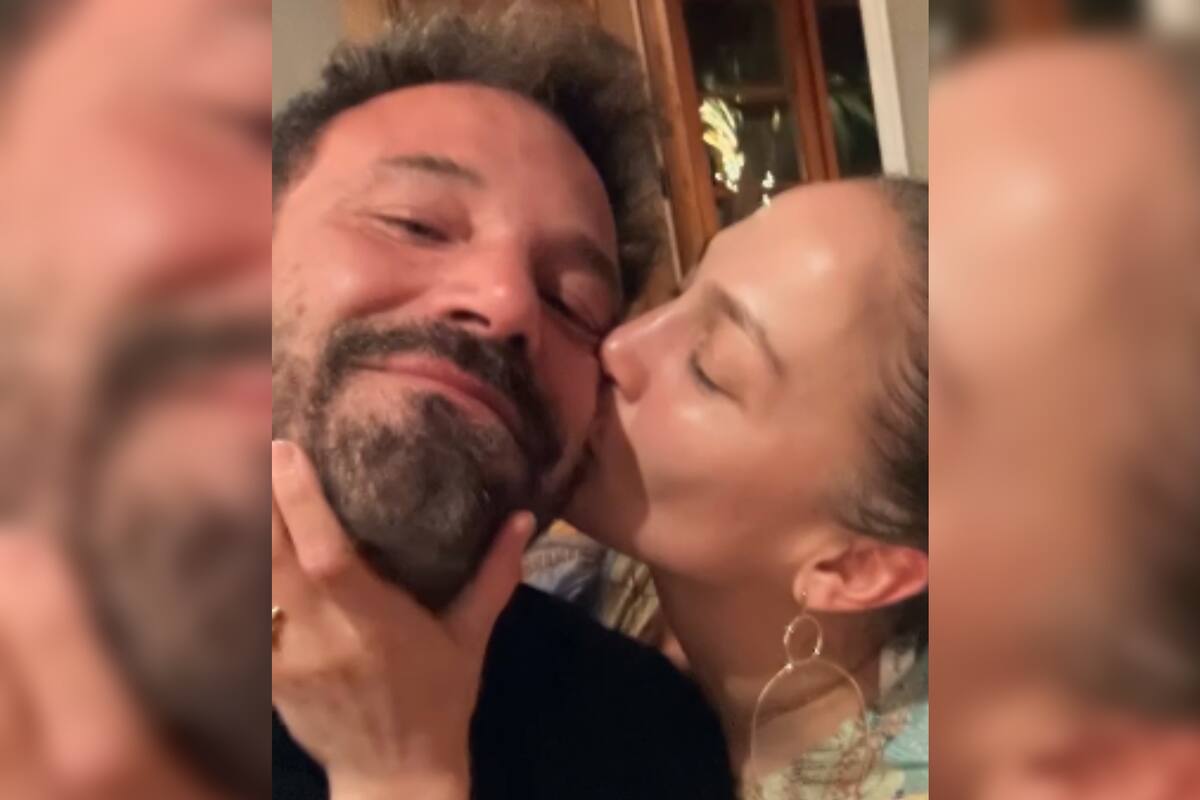 Jennifer Lopez compartió un romántico video con Ben Affleck por el Día del Padre