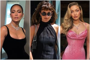 De JLo y Dakota Johnson a Hugh Grant, los looks de los famosos para el casamiento de Taylor Swift en el Madison Square Garden