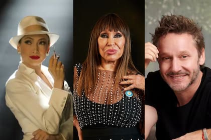 Jennifer López, Moria Casán y Benjamín Vicuña