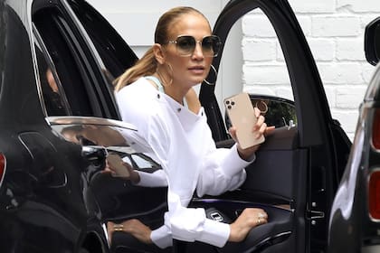 Jennifer Lopez viajó a visitar a su nueva pareja, Ben Affleck