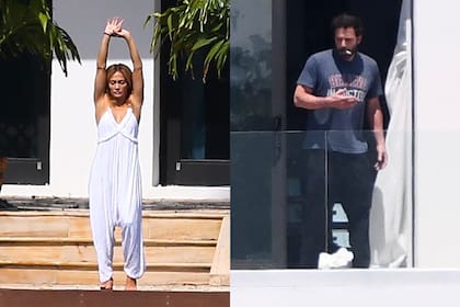 Jennifer Lopez y Ben Affleck fueron captados por los paparazzi disfrutando de la misma lujosa mansión en Miami Beach