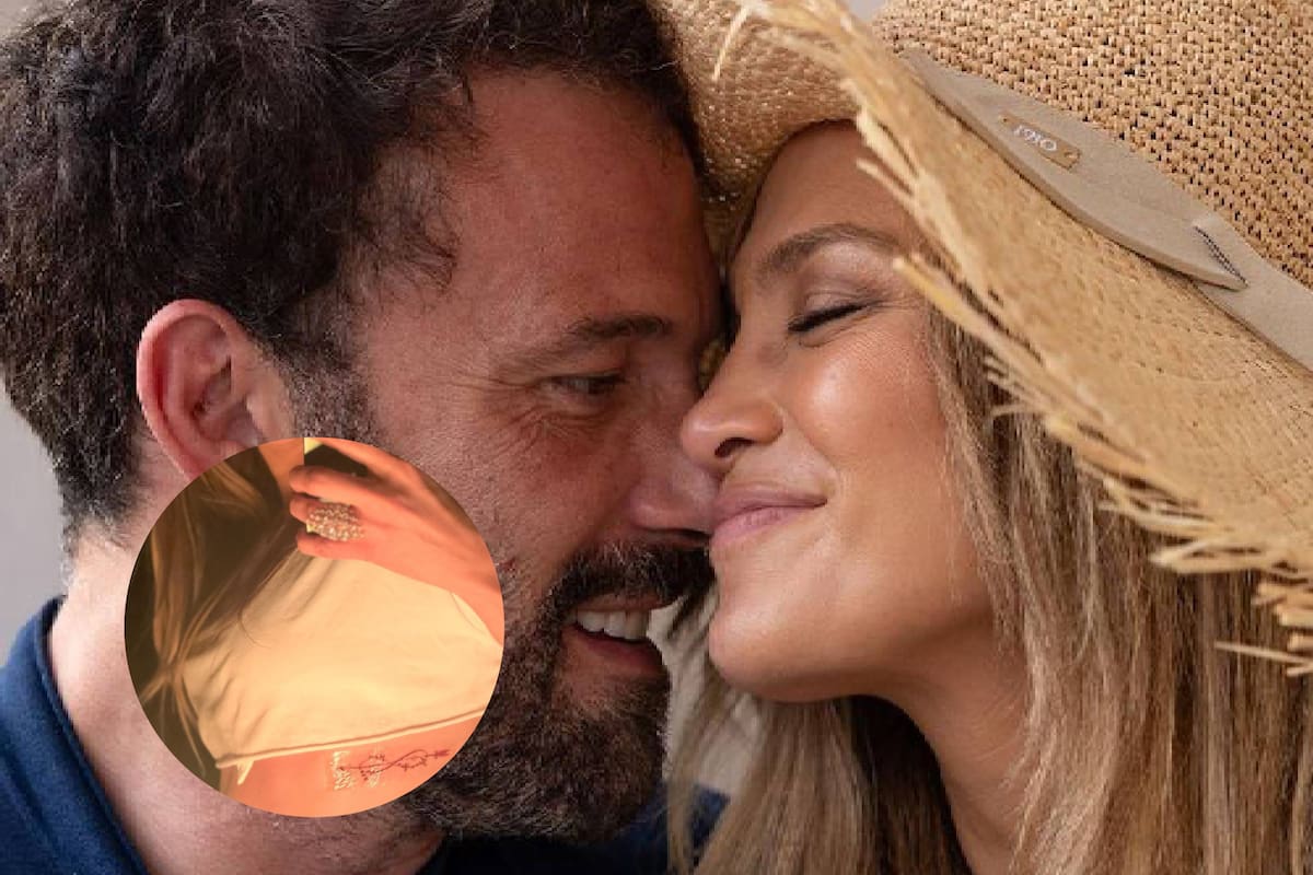 Jennifer Lopez y Ben Affleck se casaron a mediados de 2022 y festejaron su primer San Valentín como esposos con un tatuaje