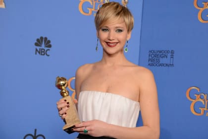 Jennifer, radiante con su segundo Globo de Oro