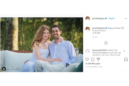 Jennifer tiene su Instagram abierto