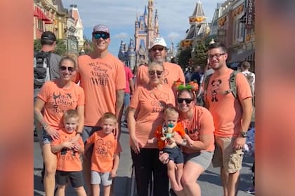Jennifer y su familia viajaron a Disney en unas vacaciones que jamás olvidarán
