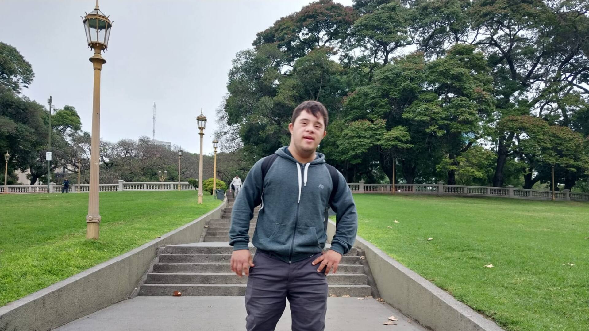 Jeremías es de Viedma e integra la Selección Argentina que representa al país en los Trisome Games