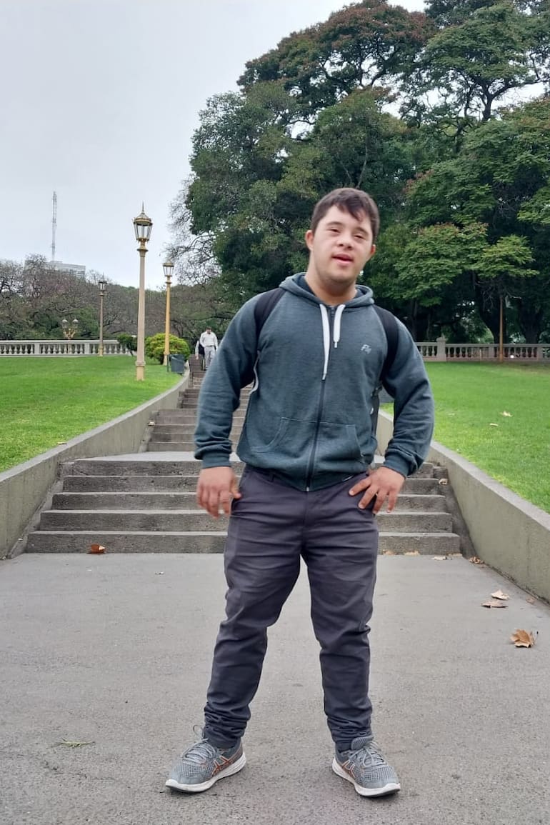 Jeremías es de Viedma e integra la Selección Argentina que representa al país en los Trisome Games