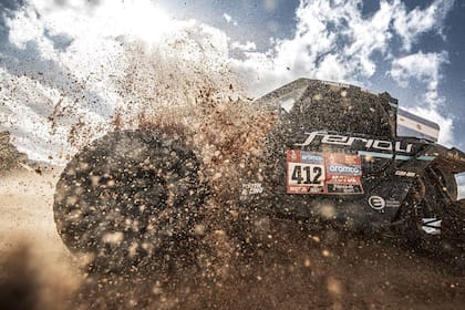 Jeremías González Ferioli, el cordobés se impuso en la octava etapa del Rally Dakar y se convirtió en el primer piloto argentino en ganar en la categoría SSV
