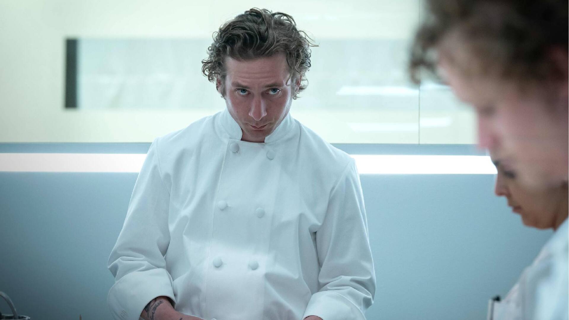 Jeremy Allen White durante el noveno episodio de la segunda temporada de The Bear.