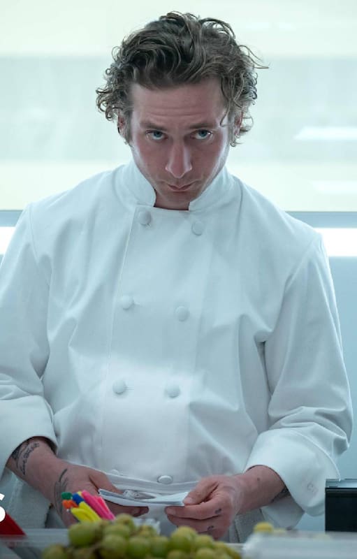 Jeremy Allen White durante el noveno episodio de la segunda temporada de The Bear.