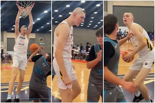 Tiene 15 años, mide 2,31 metros, usa el look de Ronaldo y pone en alerta al mundo de básquetbol
