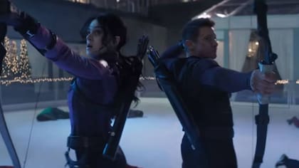 Jeremy Renner y Hailee Steinfeld trabajarán juntos en Hawkeye (Crédito: Captura de video)