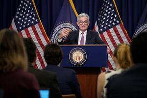 Jerome Powell, el presidente de la Reserva Federal. (Drew Angerer/Getty Images)