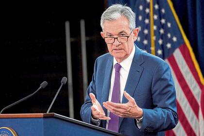 Jerome Powell, presidente de la Fed