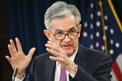 Jerome Powell, presidente de la Fed