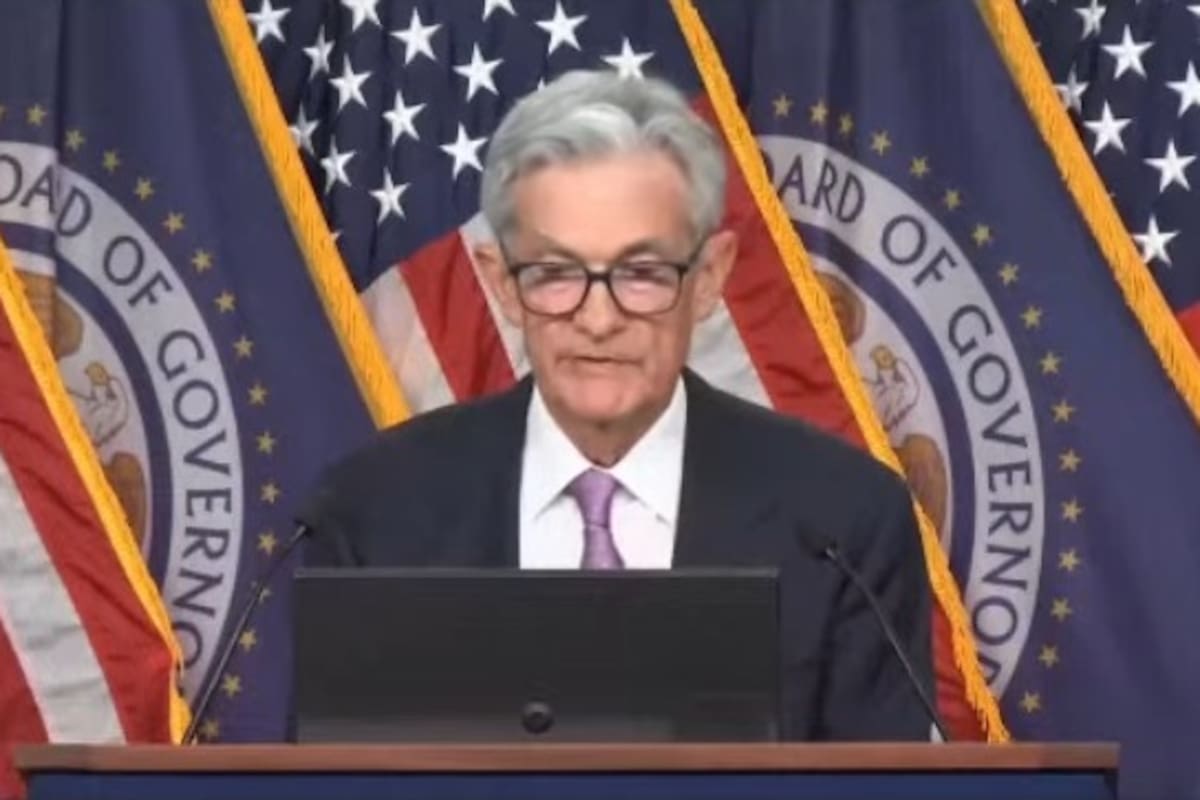 Jerome Powell, presidente de la Fed en Estados Unidos