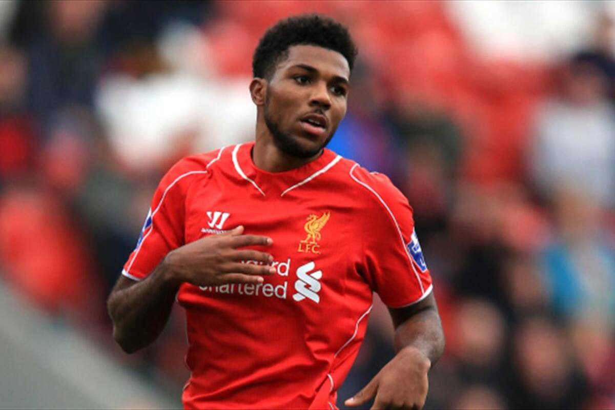 Jerome Sinclair, en acción con la camiseta de Liverpool