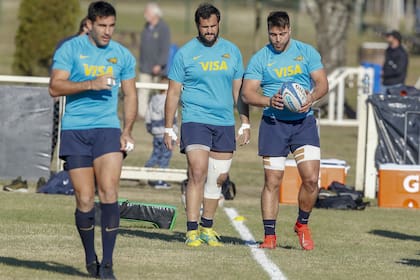 Jerónimo De la Fuente, Juan Figallo y Facundo Isa, titulares en los Pumas vs. Springboks, por la tercera fecha del Rugby Championship.
