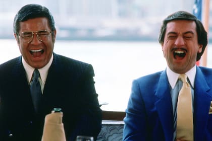 Jerry Lewis y Robert de Niro en El rey de la comedia, una historia en la que la carcajada puede llevar a la locura