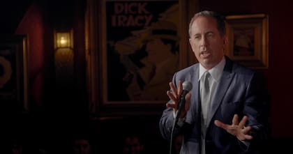 Jerry Seinfeld en su especial de comedia
