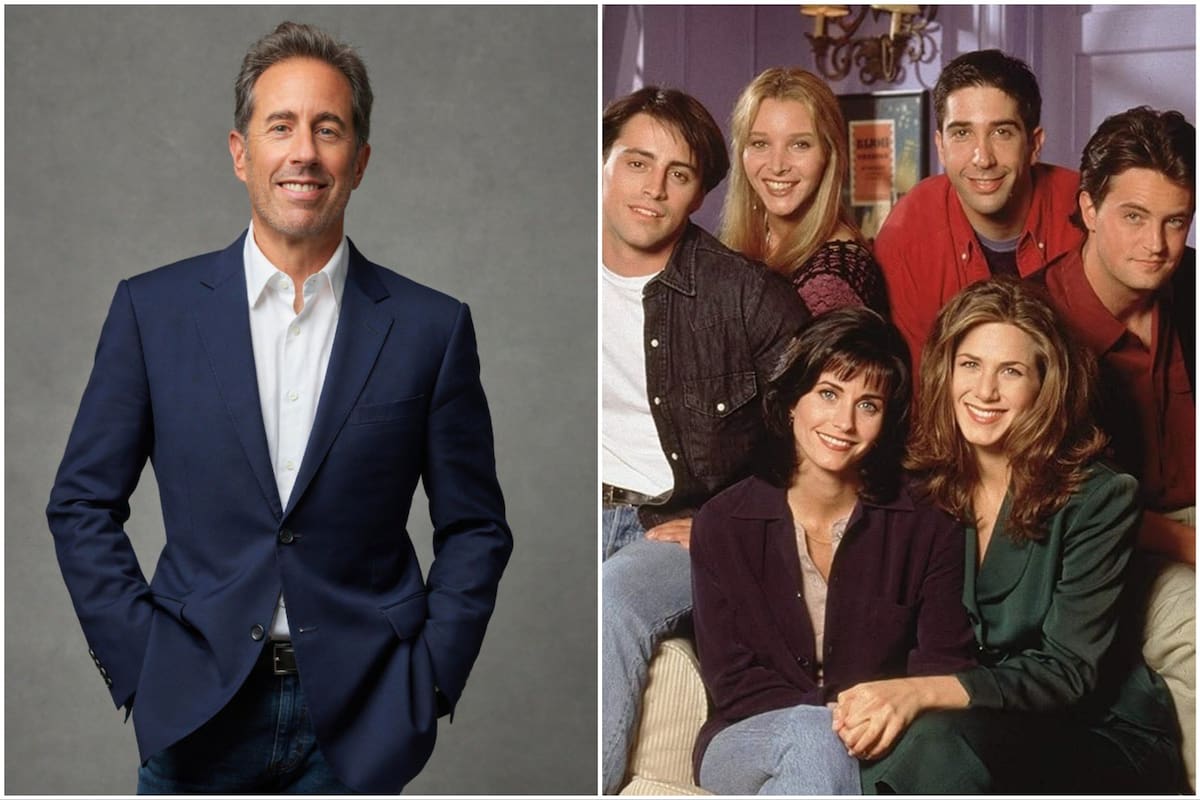 Jerry Seinfeld volvió a apuntar sus dardos (con mucha ironía) hacia el éxito de Friends