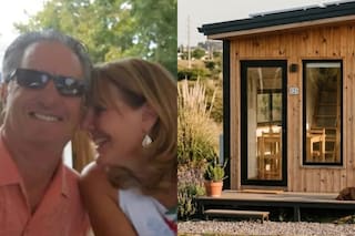 Se niega a ir a una residencia y construyó una tiny house de US$280 mil para poder costear su retiro