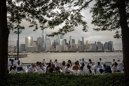 Jersey City está a pocos minutos en tren o ferry de la ciudad de Nueva York