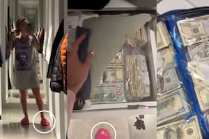 El nuevo juez del caso Insaurralde validó los videos en los que Cirio aparece rodeada de dólares