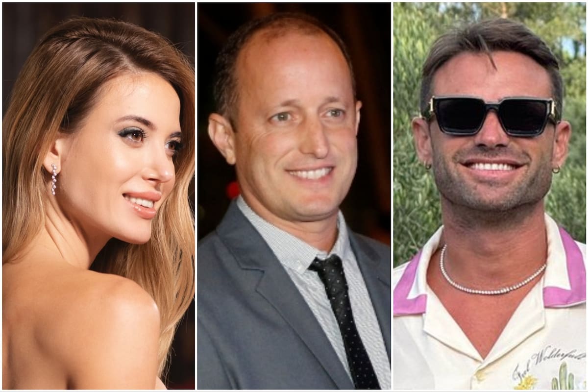 Jesica Cirio, Martín Insaurralde y Nicolás Trombino