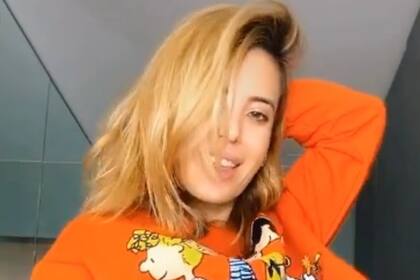Jesica Cirio se lució bailando en TikTok.