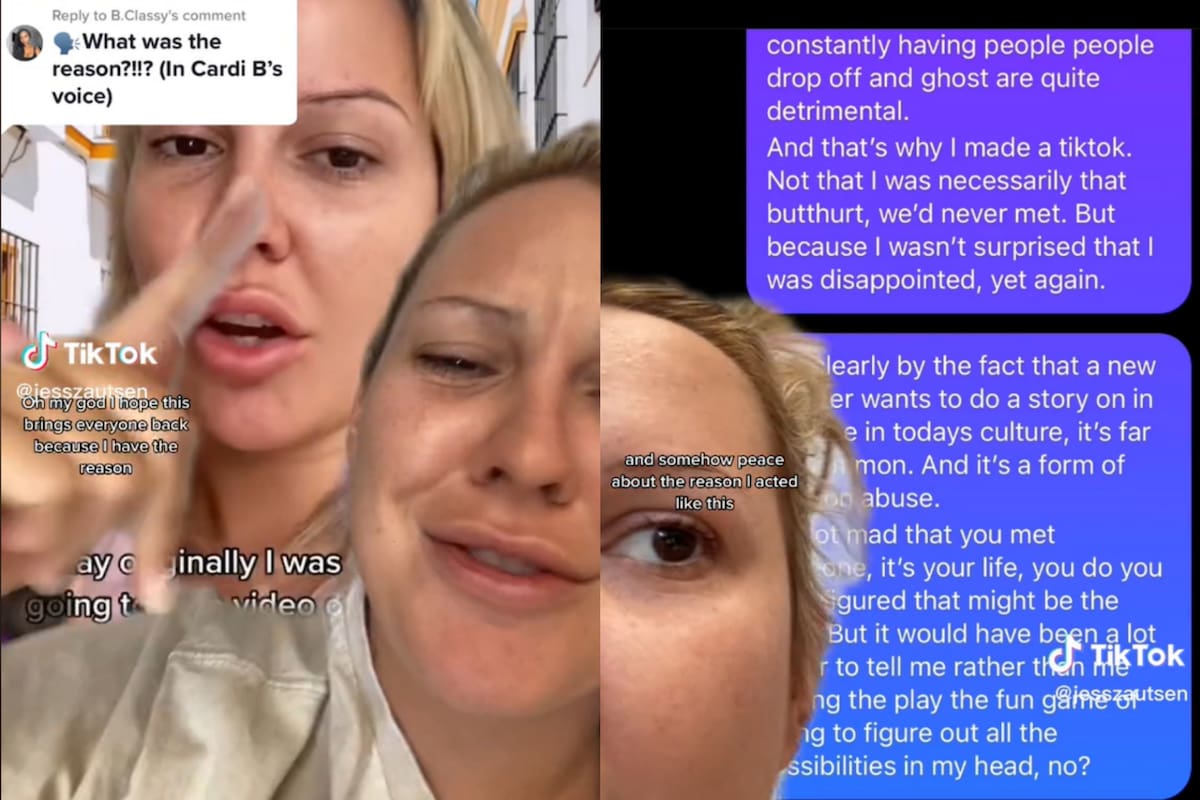 Jess Austen se volvió viral en TikTok y su historia generó empatía en muchos