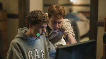 Jesse Eisenberg como Mark Zuckerberg en Red social